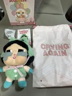 POP MART CRYING AGAIN ぬいぐるみ what a frog