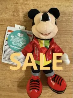 【お顔厳選】ミッキー　ぬいぐるみバッジ　ぬいば　パルパル　パルパルーザ