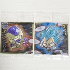 DRAGON BALL ゴールデンフリーザ　ベジータ　ウエハースシール