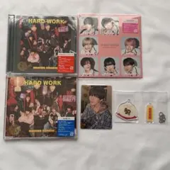 なにわ男子 HARDWORK/NeverRomantic 限定 トレカ 長尾謙杜