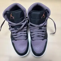 NIKE AIR JORDAN スニーカー ブラック パープル