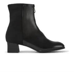 CAMPER ブラック ジッパーブーティ Pix Black Ankle Boots for Women - Autumn / Winter collection