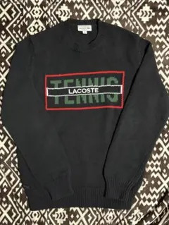 LACOSTE ニット セーター ブラック