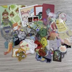 F.80枚以上　フレークシール　まとめ売り　おすそ分け