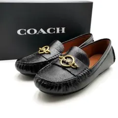 超美品 コーチ COACH ドライビングシューズ 11-26011501