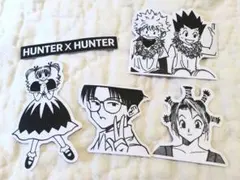 ラスト‼️【匿名・新品送無料】ハンターハンター シール モノクロ ステッカー 漫画
