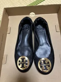 値下げ☆GUCCI ラバー フラットシューズ ブラック - メルカリ