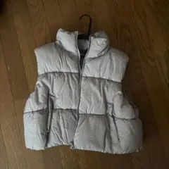 グレー ダウンベスト H＆M