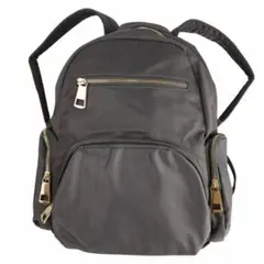 新品 多機能 リュック 大容量 撥水 防水 通勤 旅行 チャコールグレー 1