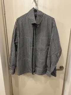 +J ストライプシャツ　Lサイズ