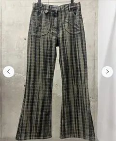 EGONLAB24AW Samy Pant Grey Woolスラックス　フレア EGONLAB24AW Samy Pant Grey Woolスラックス フレア - メルカリ