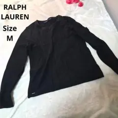 【オシャレ☆RALPH LAUREN SPORT】黒　ロンT サイズM