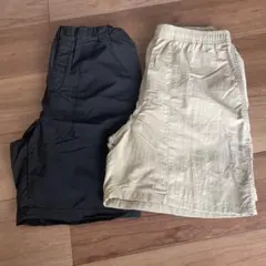 GU ユニクロ　ハーフパンツ 2色セット