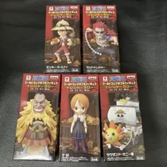 新品　未開封　コレクタブル トレジャーラリー　シキ ナミ サニー号　全5種