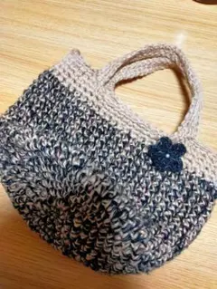 麻ひもバッグ ハンドメイド