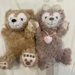 ダッフィー　シェリーメイ　ハンドパペット　セット