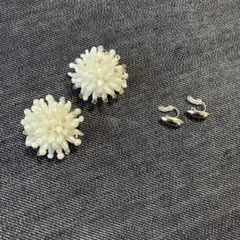 designsix london ビーズイヤリング