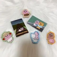 おぱんちゅうさぎ　マグネット　６個セット