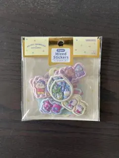 サンリオ キャラクターズ はぴだんぷい×クレヨンしんちゃん ミックスステッカー