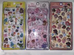 ディズニー　プチドロップステッカー三種　正規品