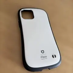 iFace iPhone12専用ソフトケース ホワイト・ブラック