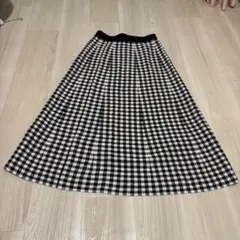 千鳥格子スカート