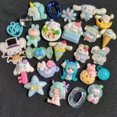 サンリオ デコレーション パーツ デコパーツ