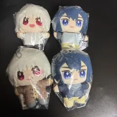 NO.6 ちょこ友ぬいぐるみ ナムコ限定 全4種セット 紫苑 ネズミ - メルカリ