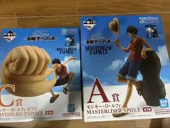 ワンピース　一番くじ　25周年　海賊王への道　ルフィ　フィギア　A賞C賞