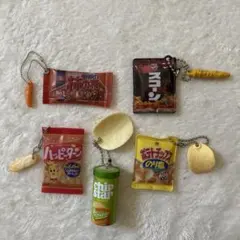 ミニチュアマスコット 5点セット お菓子 ガチャ