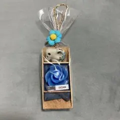 象のお香立て　キャンドルお香付きセット　コンパクトお香　ミニ