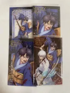 銀魂　坂田銀時　志村新八　クリアシートコレクション