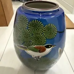 九谷焼】 釉連山 花瓶 新品箱入 - メルカリ