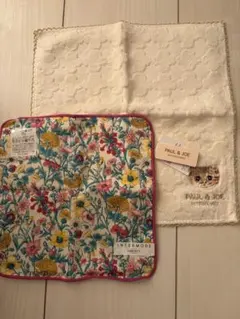 PAUL & JOE ACCESSOIRES他 タオルハンカチ 2枚セット
