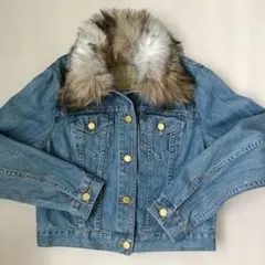 h*♡様 マイケルコース　デニムジャケット Gジャン 羽織　春アウター　低身長