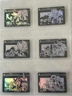 ドラゴンボール　ファンカード　6枚組