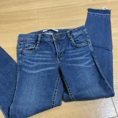 ZARA Trafaluc スキニーデニム ダークブルー