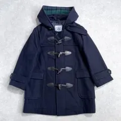 キッズ古着 ジェイプレス ダッフルコート 120 卒業式入学式お受験 ネイビーのサムネイル