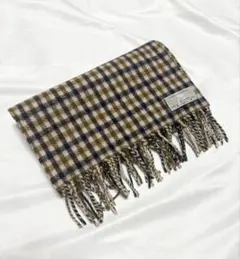 aquascutum アクアスキュータム ラムズウール マフラー