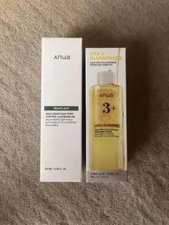 anua アヌア　ビタミンC化粧水　トナー　クレンジングオイル