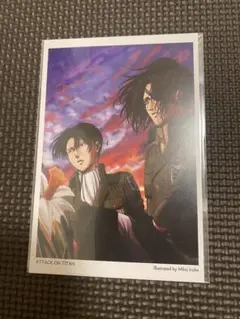 進撃の巨人 ポストカード イラストカード WIT STUDIO 特典 - メルカリ