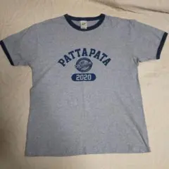 リンガーTシャツ PATTAPATA Ramen 2020 X-LARGE