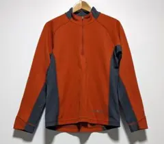 モンベル ジオライン3Dサーマルロングスリーブジップシャツ 長袖シャツ メンズM