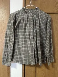 スタジオクリップ チェックシャツ