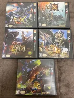 3DS モンスターハンター まとめ売り 5個セット