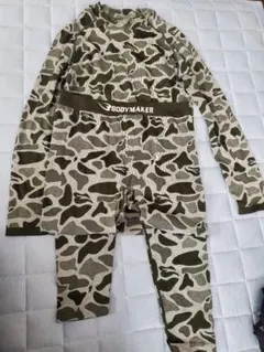 Burton キッズ スノーボードウェア 上下セット カモフラージュ xs