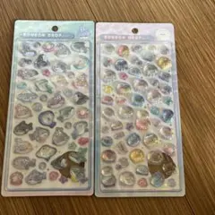 正規品ボンボンドロップシール水族館サメとクラゲ