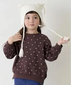 petit mainプティプラgirlsトレーナー