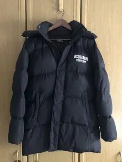 DSQUARED2 ブラック 中綿ダウンジャケット　2022モデル　16Y