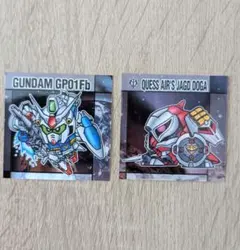 「元祖SDガンダムスナックII」ステッカーシール　2枚セット